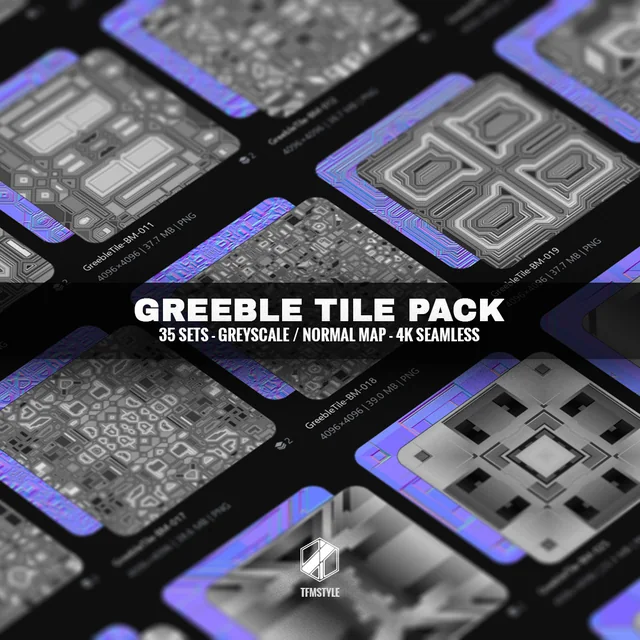 Greeble Tile Pack