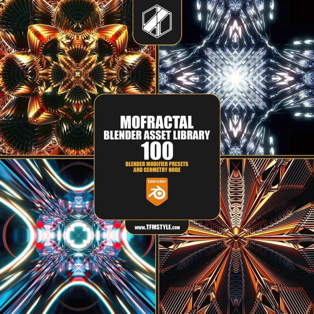 MoFractal - Blender Asset Library